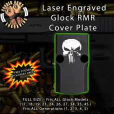 Punisher Skull #1 Engraved RMR Cover Plate 