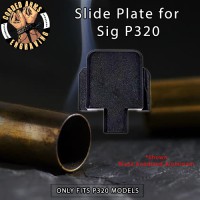 Custom Engraved Slide Plate for Sig p320