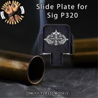 Continenal Engraved Slide Plate for Sig p320