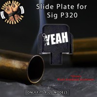 F-Yeah! Engraved Slide Plate for Sig p320