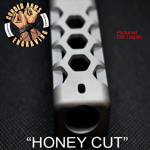 Details about   Glock 19 Custom Stainless Honeycomb Slide Gen 3 With Serrations/Optic Milling 