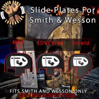 Bullet Bill Engraved Slide Plate for Smith and Wesson