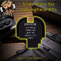 Bitch, Please Slide Plate for Springfield XD-S