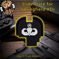 Master Parachutist Badge Slide Plate for Springfield XD-S