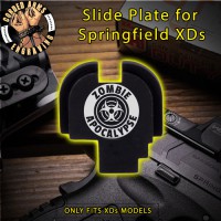 Zombie Apocalypse Slide Plate for Springfield XD-S